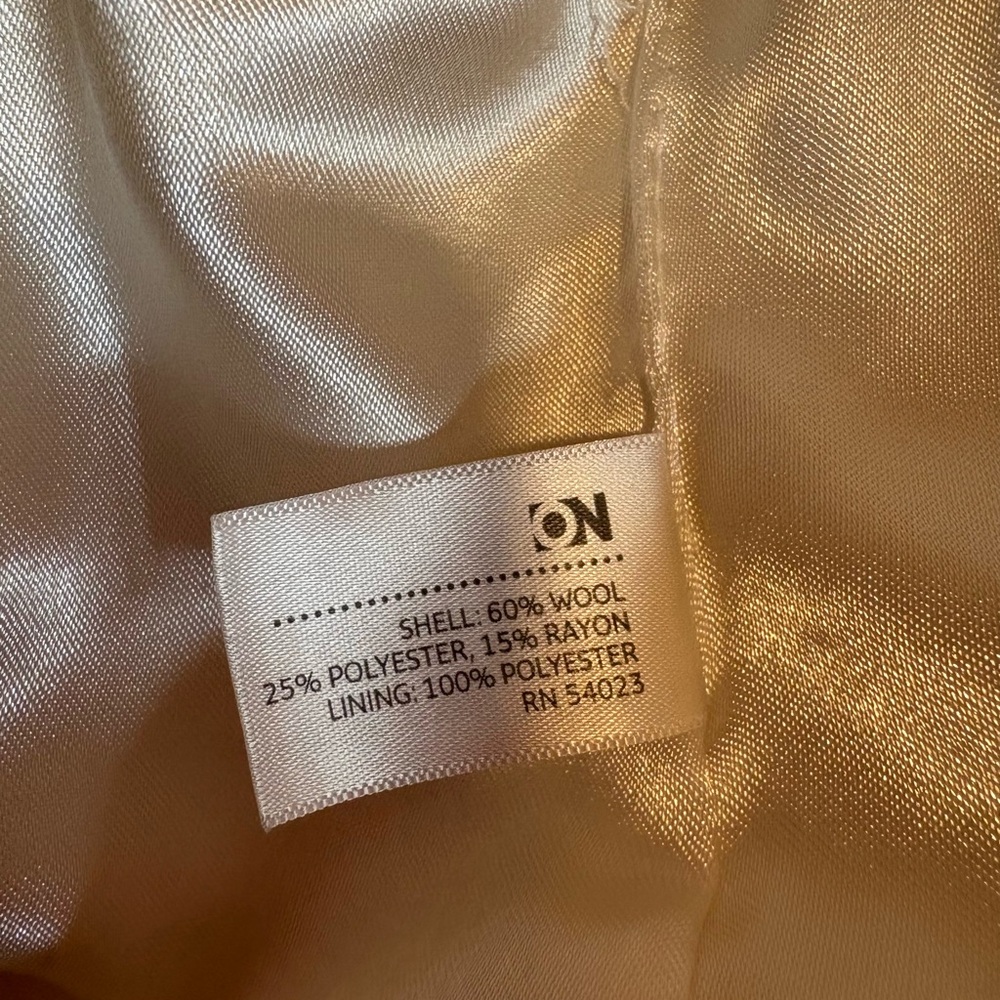 Old Navy Cream Peacoat for Women - Picture 7 of 9